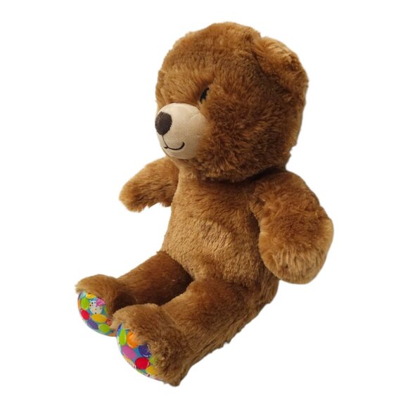 Build A Bear Happy Birthday 15" Plush Balloon Feet Brown Stuffed Animal Toy - Picture 4 of 12